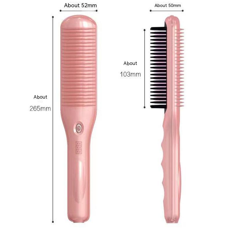Hair Curler And Straightener Dual-use Straight Comb Electric Hair Straightener Hair Curler And Straightener Dual-use Straight Comb Electric Hair Straightener