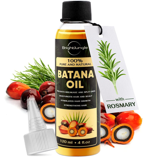 Premium Batana Hair Oil by BrightJungle: The Secret to Luxurious Locks from Zakrama