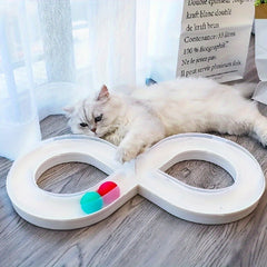 Cat Toys Self Hi To Relieve Boredom Cat Turntable Track Ball Kitten Teasing Cat Stick Pet Cat Consumption