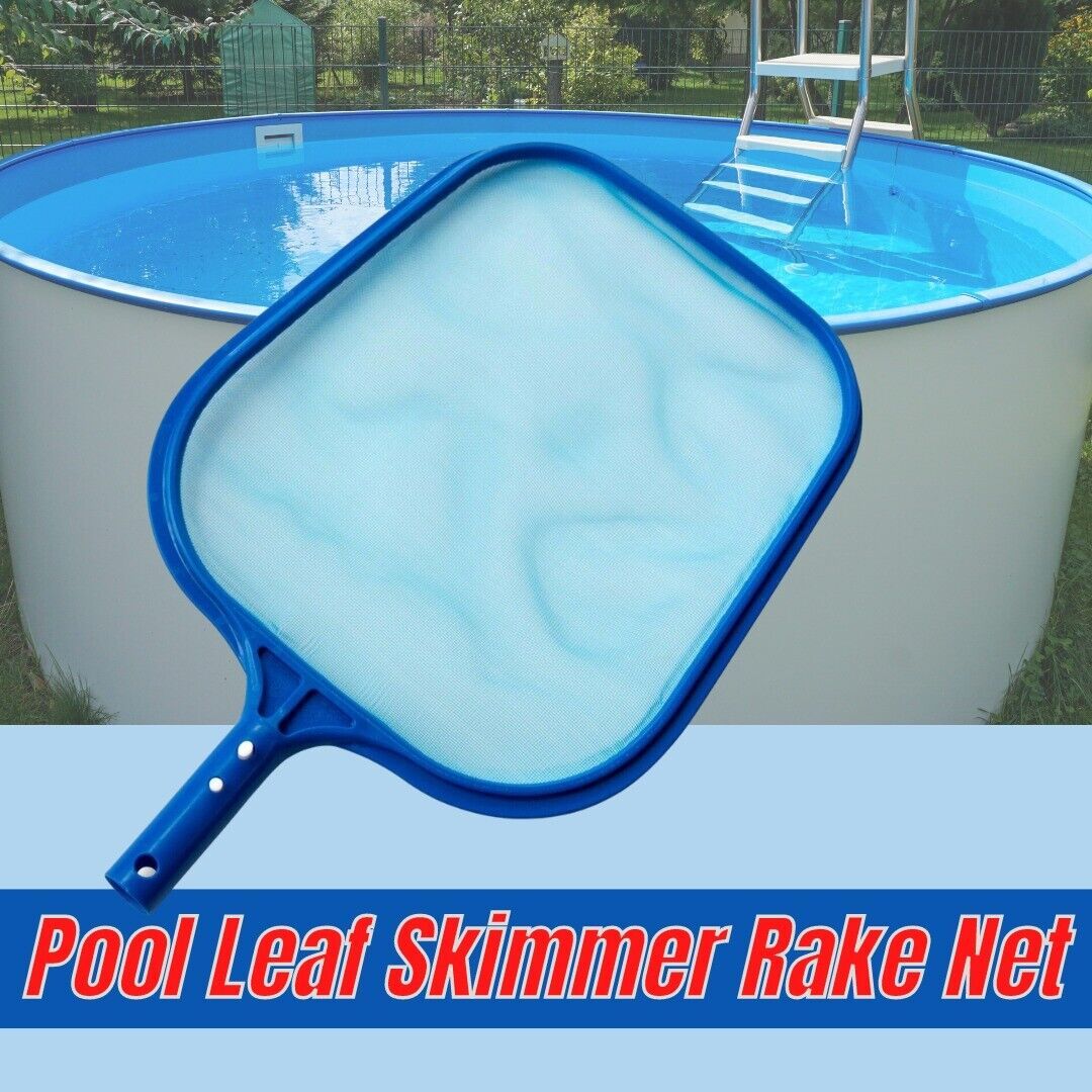 Pool Leaf Skimmer Rake Net Hot Tub Spa Cleaning Leaves Mesh Clean Tools