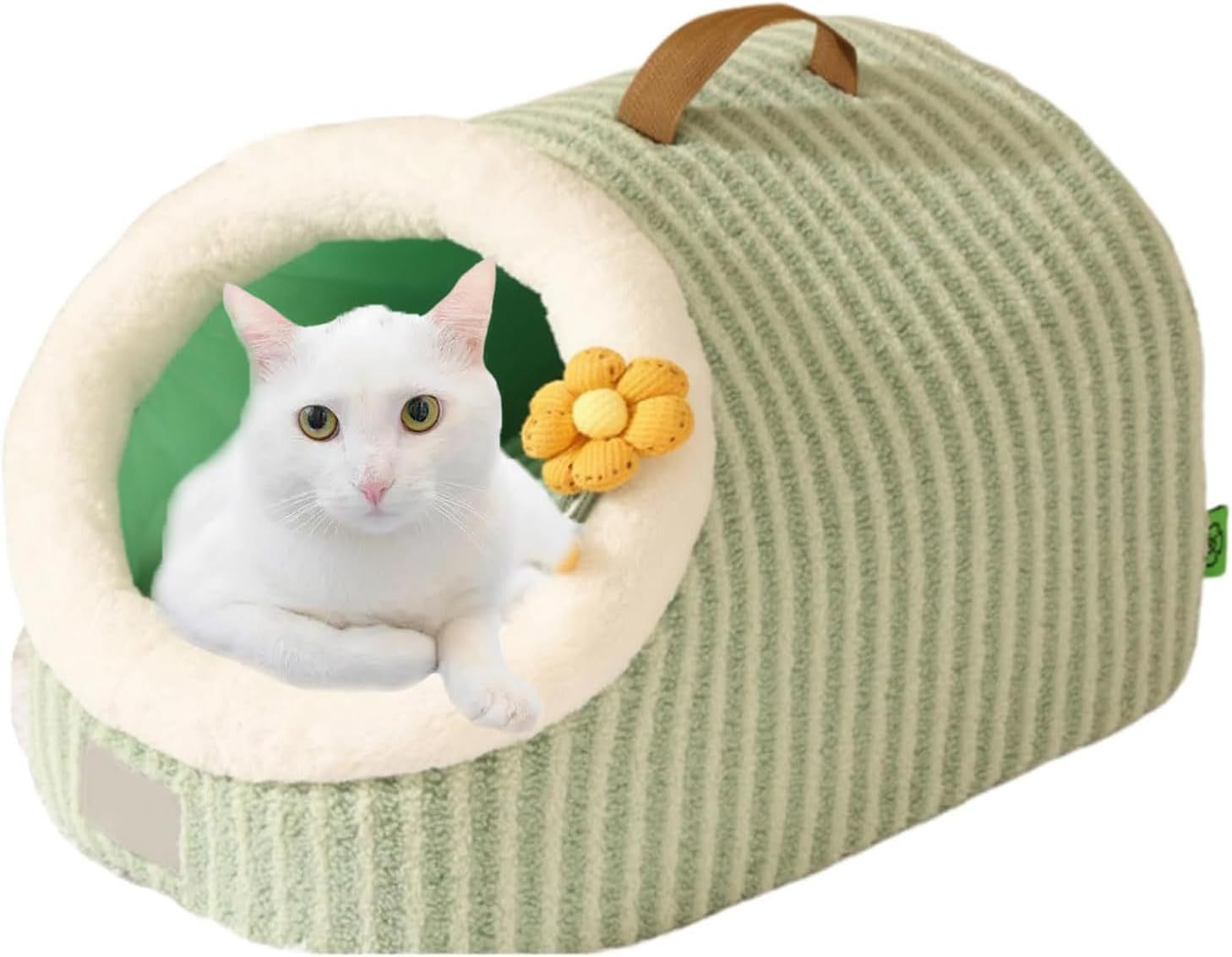 Cat House For Cats Cat Beds For Indoor Cats Cat Bed Cave With Removable Washable Cushioned Pillow  Calming Cozy Soft Cat Cave