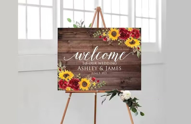 Creative Birthday Business Banquet Welcome Sign Boards