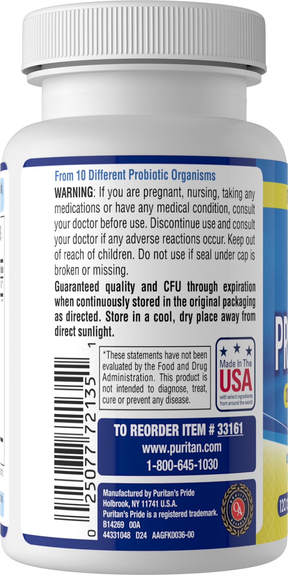 Probiotic 10  (Puritan's Pride)