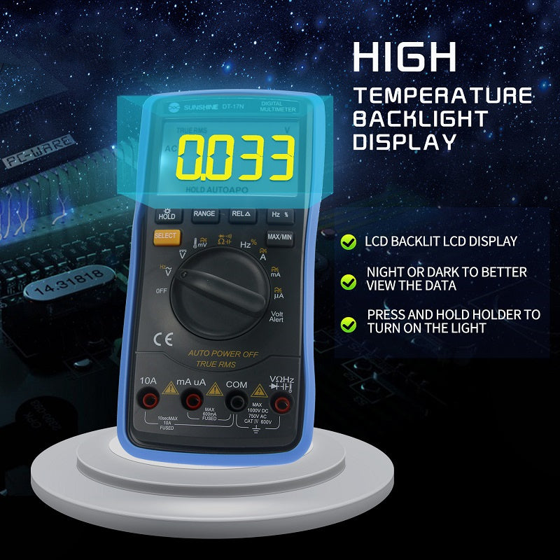 DT 17N Auto Ranging Digital Multimeter