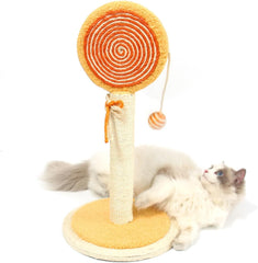 Cat Scratching Post  Cute Kittens Scratch Posts With Hanging Ball Sturdy Post Stable Base Ideal For Indoor Cats Small Large Sizes Kitty Available