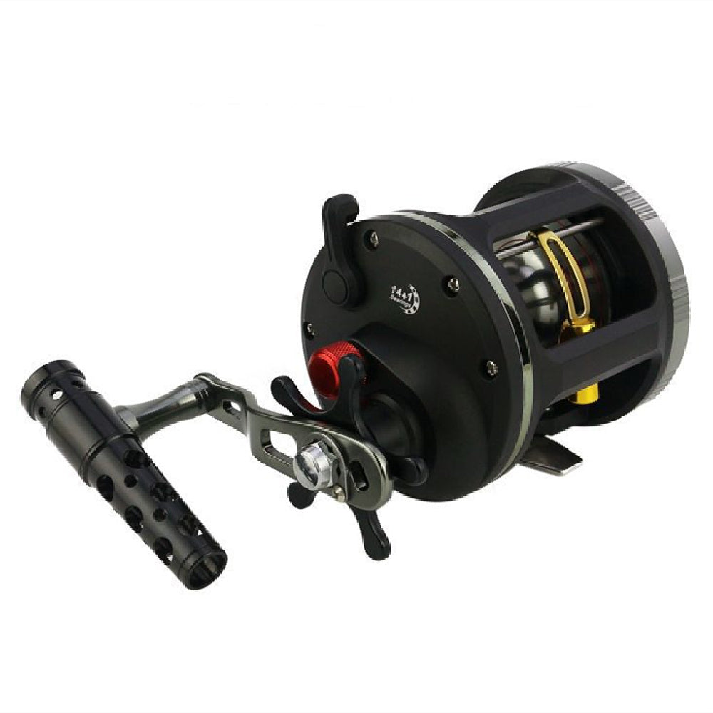 Round Fishing Double Brake Drum Wheel