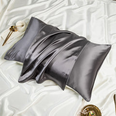 Silk Pillowcase One-pair Package Solid Color