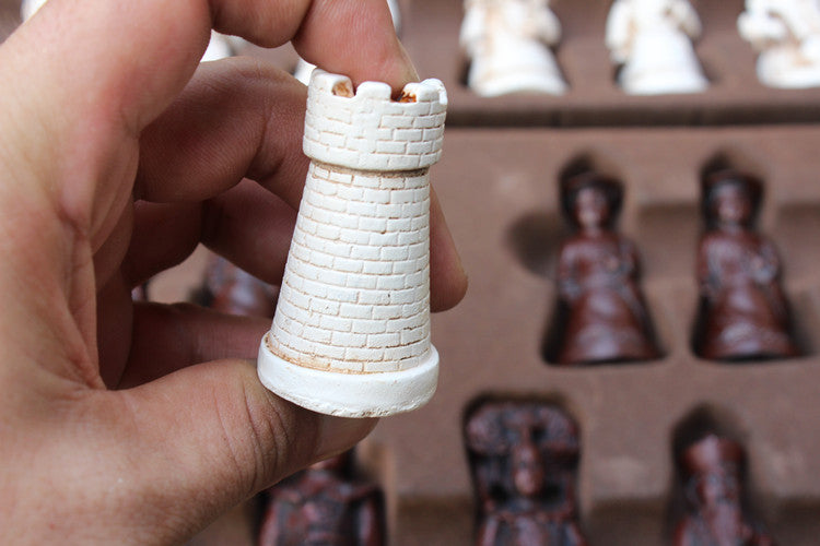 Ancient Qing Soldiers  Pieces Character Modeling Chess