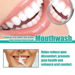 Coconut Oil Mouthwash Removes Odor, Removes Tooth Stains, Freshens Breath, Cares For Teeth, Oral Care Tooth Cleanser