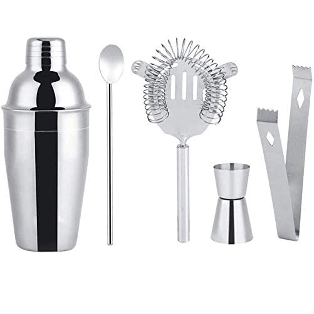 Set Cocktail Shaker Bar Set Stainless Steel Bartender Kit M