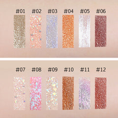 Pearl Glitter Sequin Liquid Eyeshadow Palette