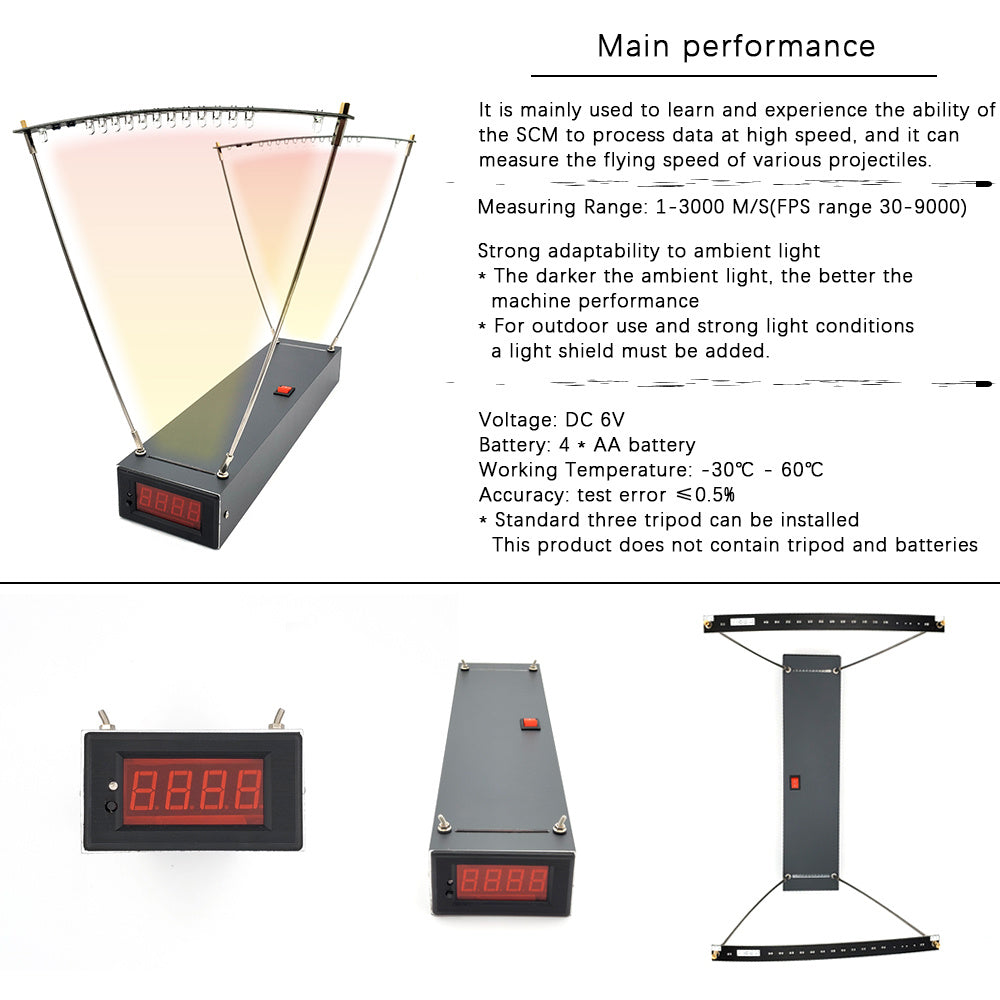 Professional Grade Slingshot Speedometer