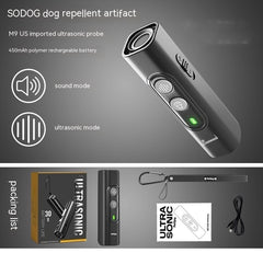 High Power Portable Ultrasonic Dog Repellent Device