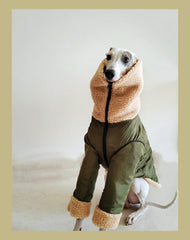 Greyhounds Whippet Super Thick Lamb Fleece Two-wear Coat