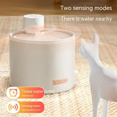 Cat Intelligent Water Dispenser Automatic Flow Induction Filter Element Water Fountain