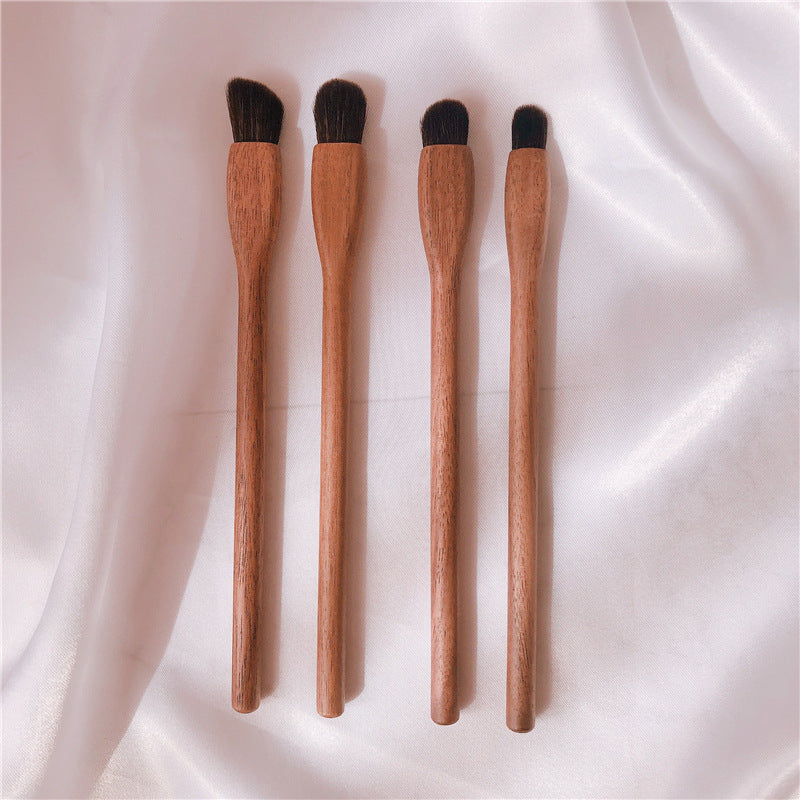 Walnut fiber hair makeup brush