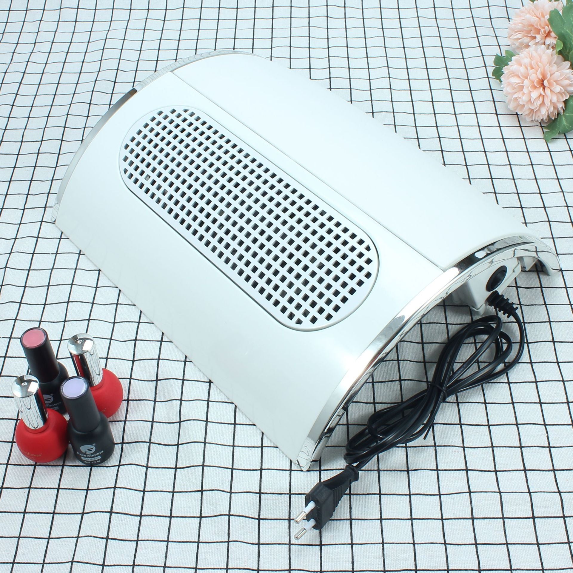 High-power three-fan desktop nail dryer