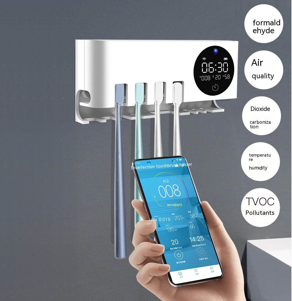 Ultraviolet Toothbrush Sterilizer Smart Toothbrush Holder Rack