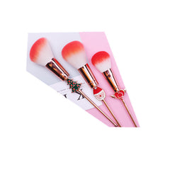 Christmas moose makeup brush set brush