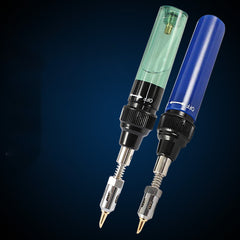 Gas soldering iron set