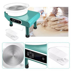 Children's household electric ceramic drawing machine