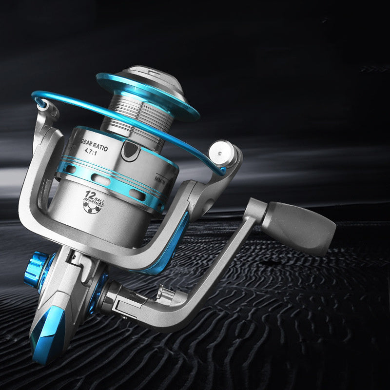 Metal fishing reel