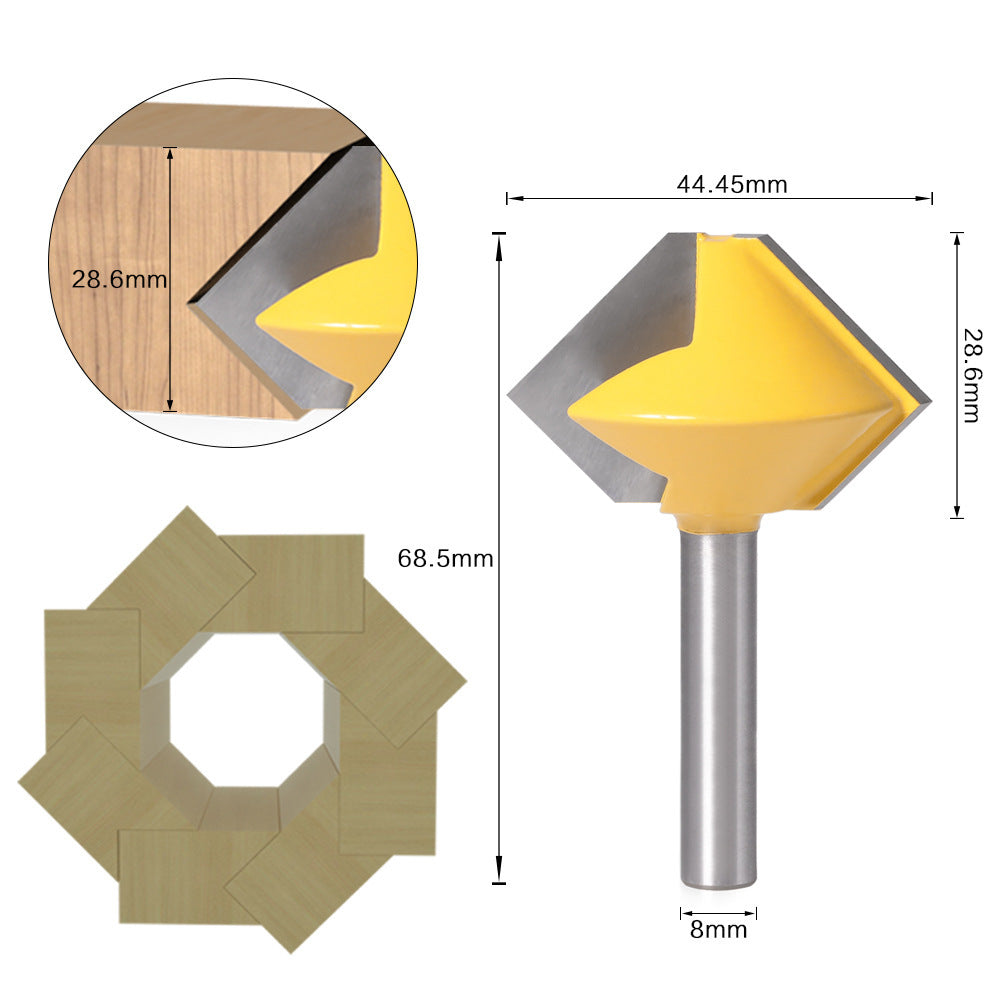 Bird's Mouth Router Bit