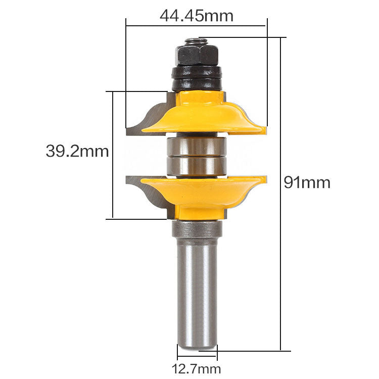 3-piece Door Frame Tenon Cutter Woodworking Cutter