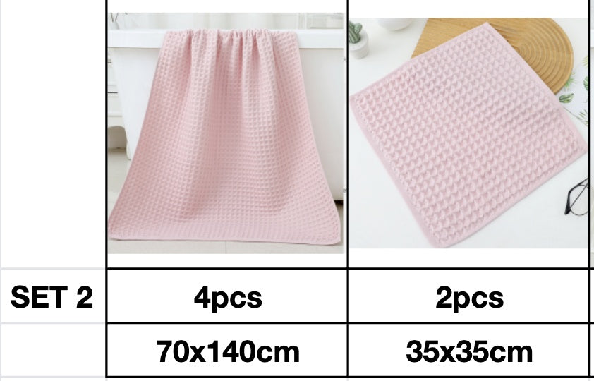 Household Bathing Water Absorbent And Quick Drying Unisex Plus Thickened Pure Cotton Bath Towel Wipe