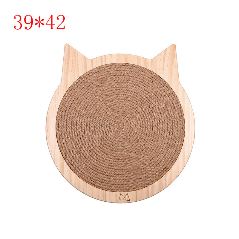 Cat Scratcher Board Scratching Post Mat Wall Mounted Scratcher Pad with Suction Cup Toy Cat Claws Care Toys