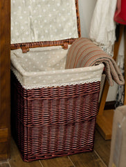 Household dirty clothes woven storage basket