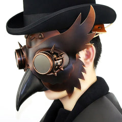 Steampunk plague beak mask