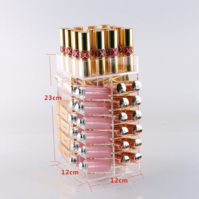 Transparent acrylic storage box