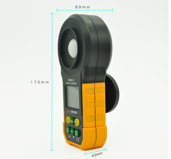 Huayi MS6612 illuminance meter ambient light brightness tester brightness meter light meter high precision flow brightness meter