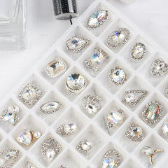 Nail Art Diamond Jewelry Super Flash Mixed Set Luxury Decoration