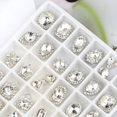 Nail Art Diamond Jewelry Super Flash Mixed Set Luxury Decoration