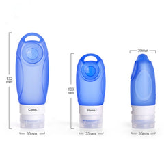 The Travel Toiletry Set Comes With Silicone Storage And Bottling