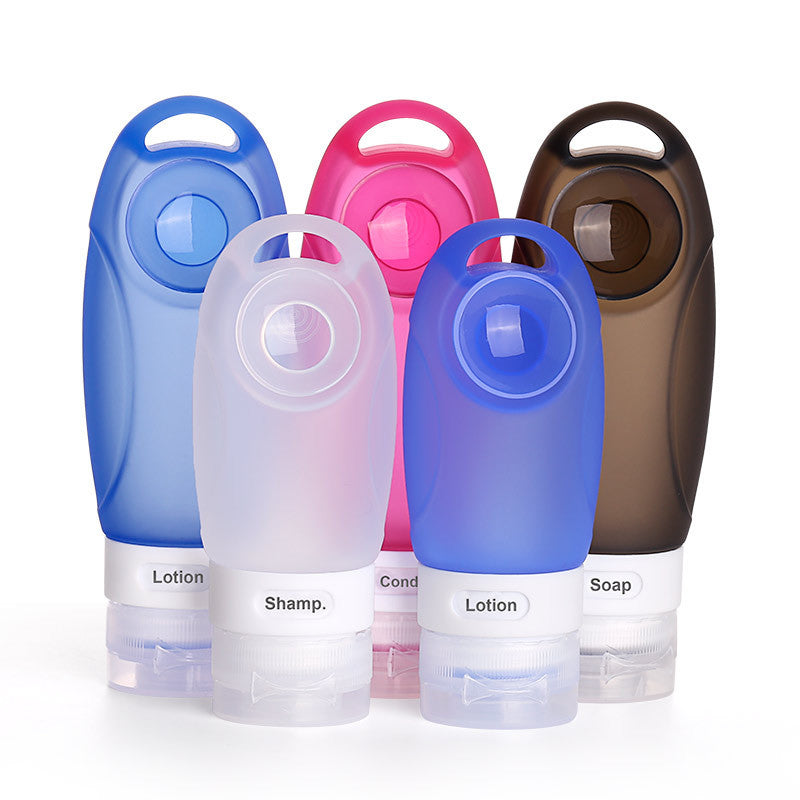 The Travel Toiletry Set Comes With Silicone Storage And Bottling