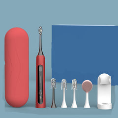 Vibrating Smart Whitening Electric Toothbrush Color Screen Display