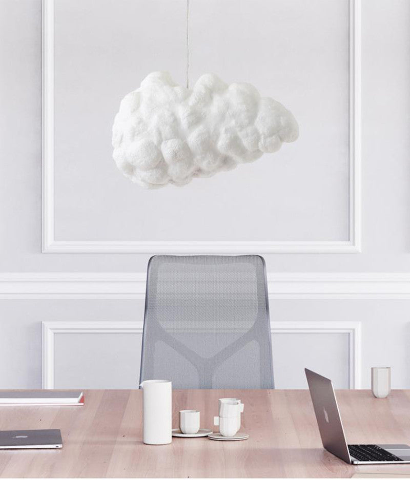 Floating Cloud Decoration White Cloud Art Lamp