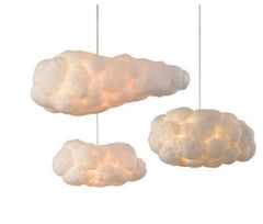 Floating Cloud Decoration White Cloud Art Lamp