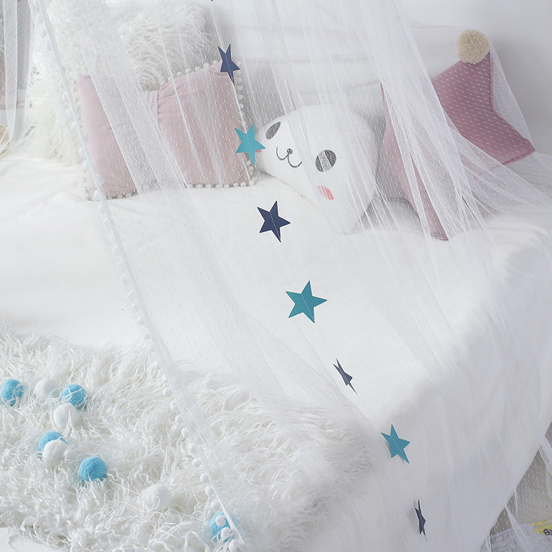 Children's Bed Curtains, Hanging Dome Mosquito Nets, Light And Breathable Tents