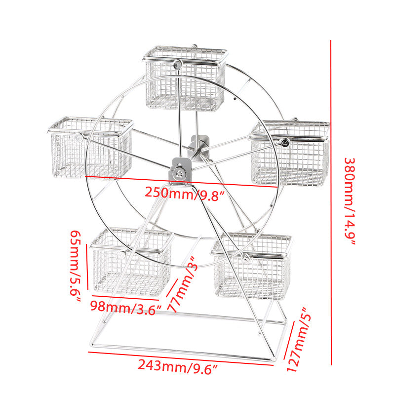 Creative Rotating Ferris Wheel Snack Display Stand