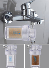 Shower Filter Tap Water Faucet Nozzle Household Bath Shower Dechlorination Filter Element