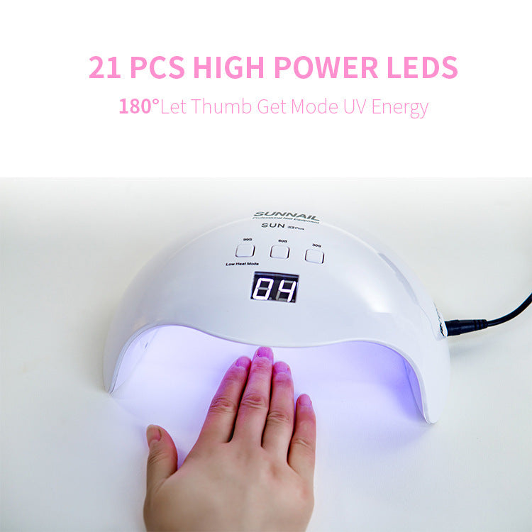 Nail Phototherapy Led Lamp Induction Nail Polish Dryer