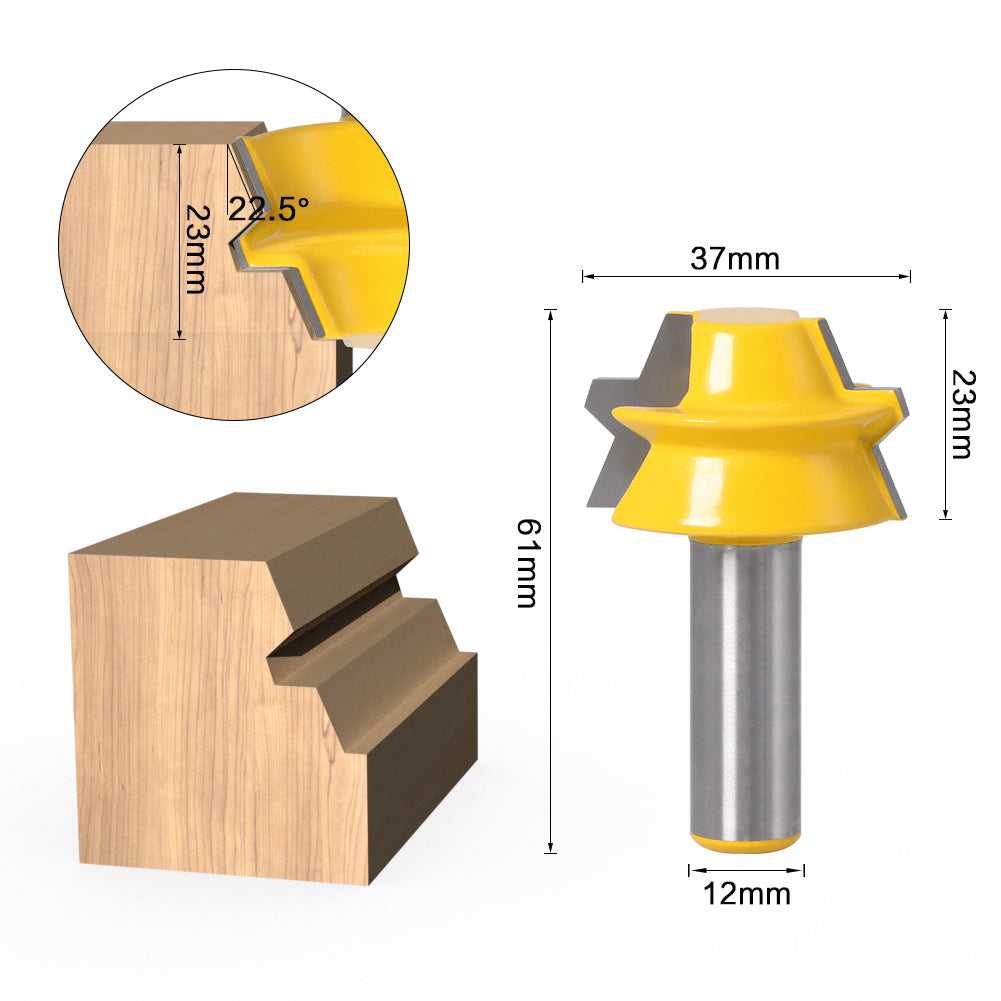 8-hedron Tenon Knife Bucket Knife Engraving Machine Woodworking Milling Cutter Jigsaw Knife Wooden Bucket Knife Woodworking Tool