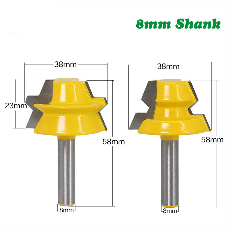 8-hedron Tenon Knife Bucket Knife Engraving Machine Woodworking Milling Cutter Jigsaw Knife Wooden Bucket Knife Woodworking Tool