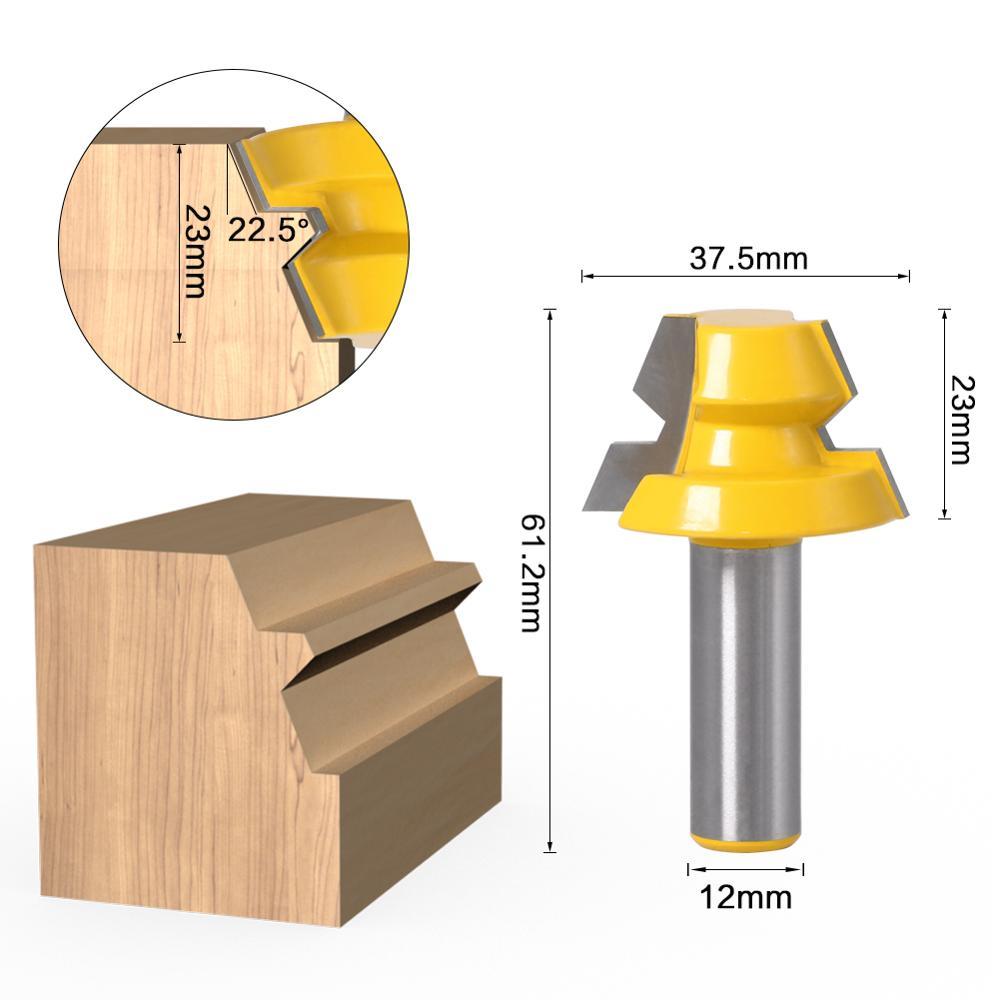 8-hedron Tenon Knife Bucket Knife Engraving Machine Woodworking Milling Cutter Jigsaw Knife Wooden Bucket Knife Woodworking Tool