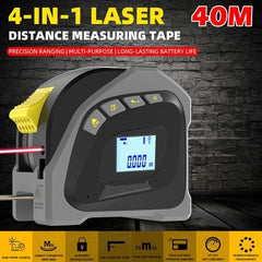 Laser Ruler, Laser Rangefinder, Tape Measure, 40 Meters Infrared Multi-function Measuring Instrument For Volume Measurement Metre Numerique