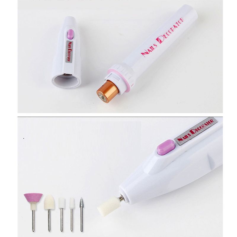 Electric Nail Polisher Epoxy Resin Jewelry Drill Portable Pen Type Grinding Machine Making Tools